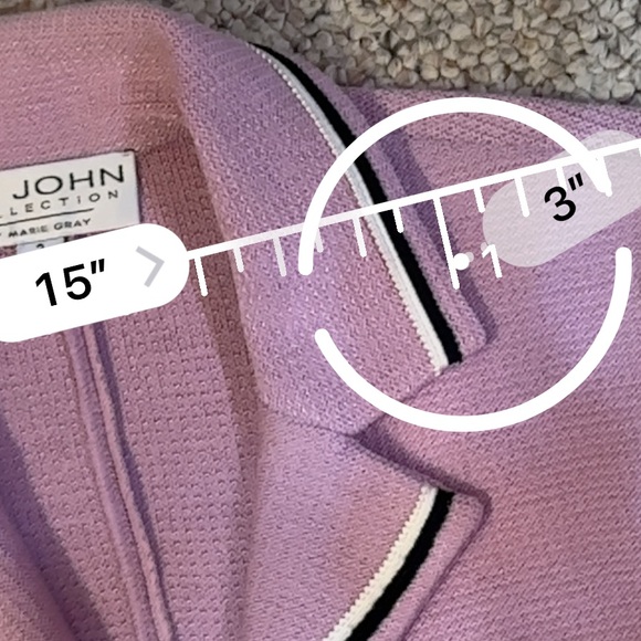 St. John Collection by Marie Gray Jacket Sz 2 - Picture 13 of 15